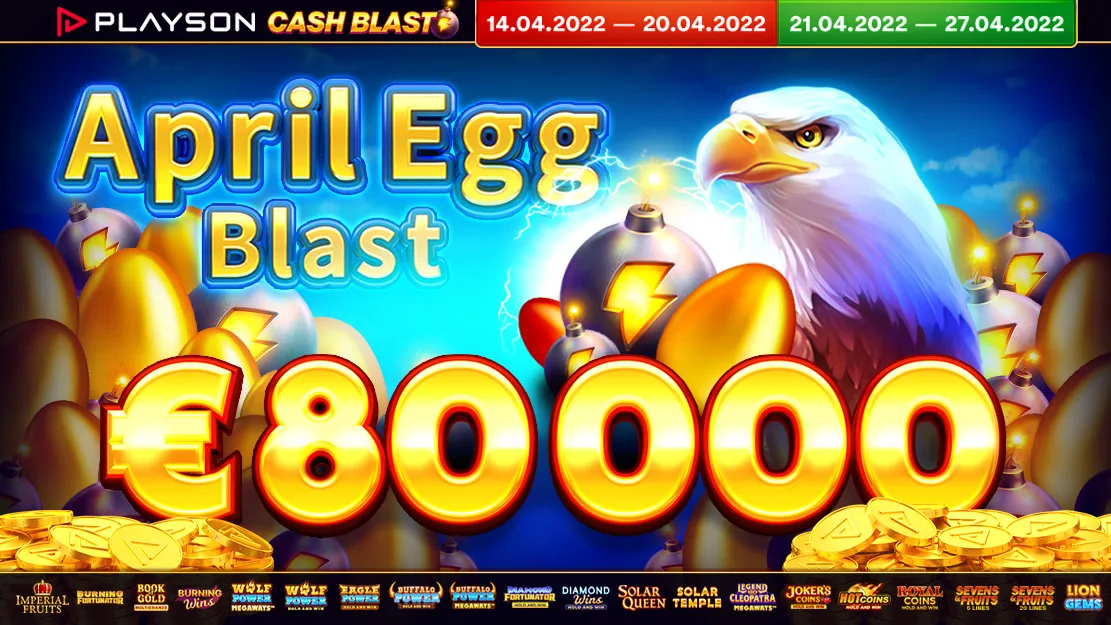 April Egg Blast €80.000 - Playson