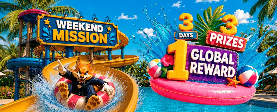 💦 Weekend Misison: 3 days, 3 prizes, 1 global reward