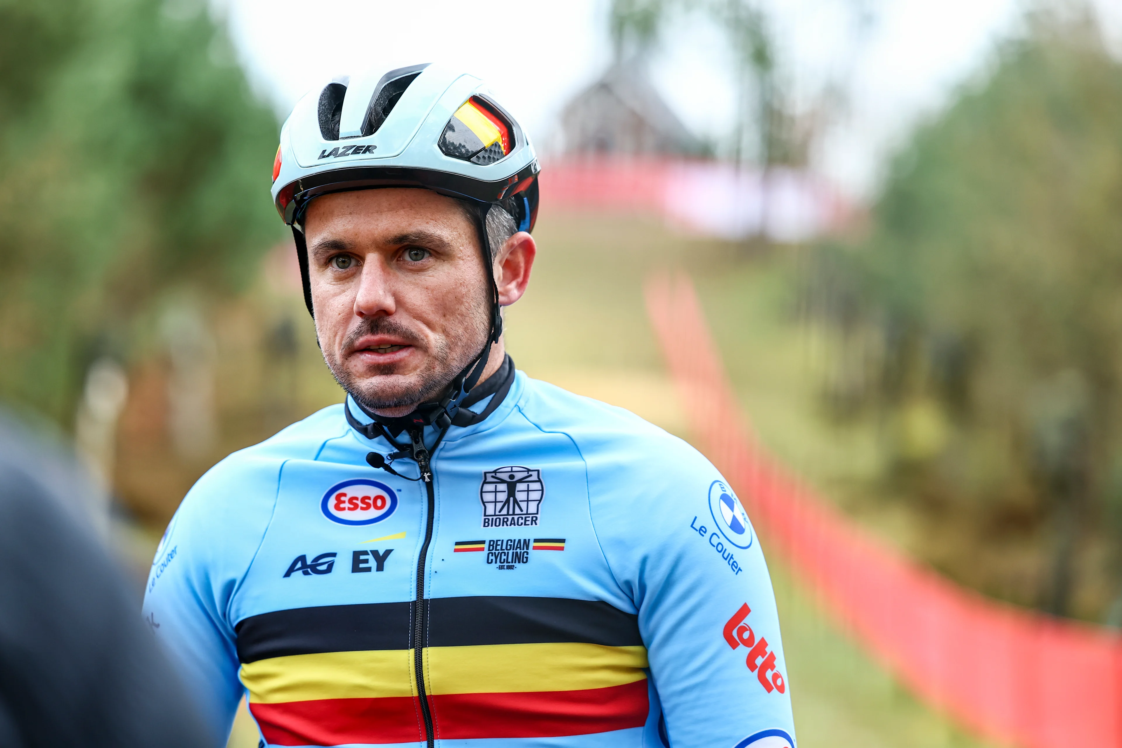 Belgian head coach Angelo De Clercq pictured during a training session ahead of the Belgian Championships on Wednesday 08 January 2025 in Heusden-Zolder, Belgium. BELGA PHOTO DAVID PINTENS