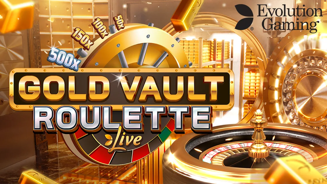 🏅 Gold Vault Roulette Live by Evolution Gaming!