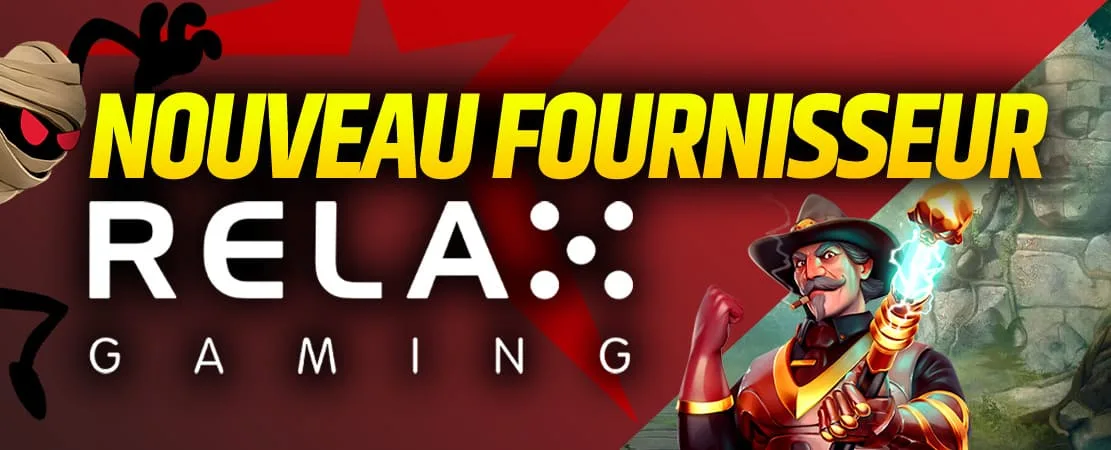 ✨ Nouveau fournisseur : Relax Gaming