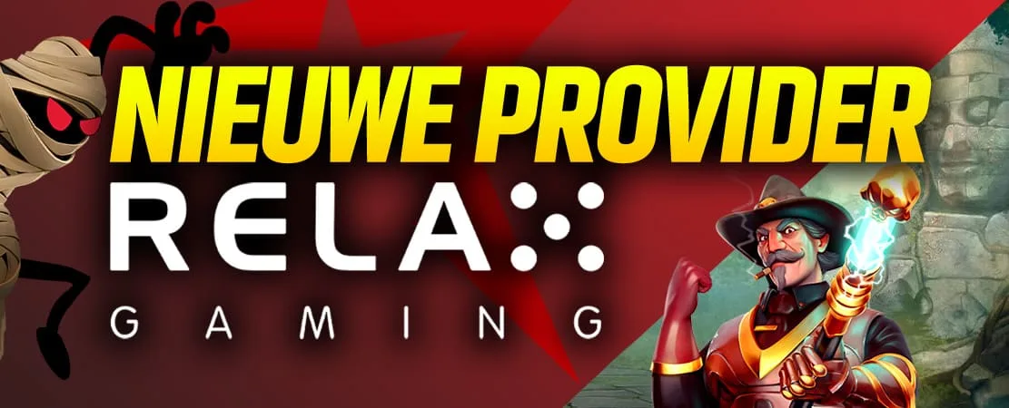 ✨ Nieuwe Provider: Relax Gaming