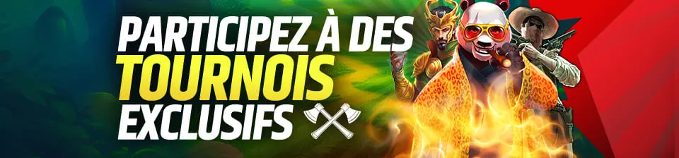 🏅 Participez à nos tournois, grimpez aux classements et gagnez de super prix.