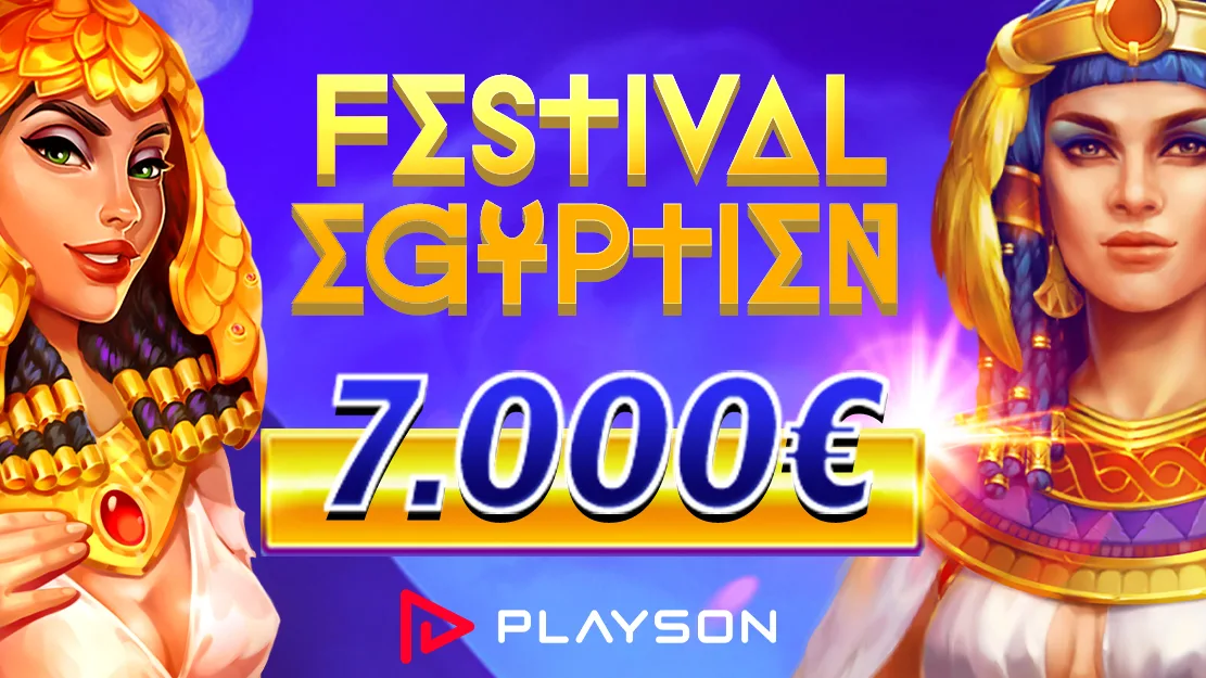 🌞 Partagez les 7.000 € dans le tournoi 'Festival Egyptien' en exclusivité sur Starcasino