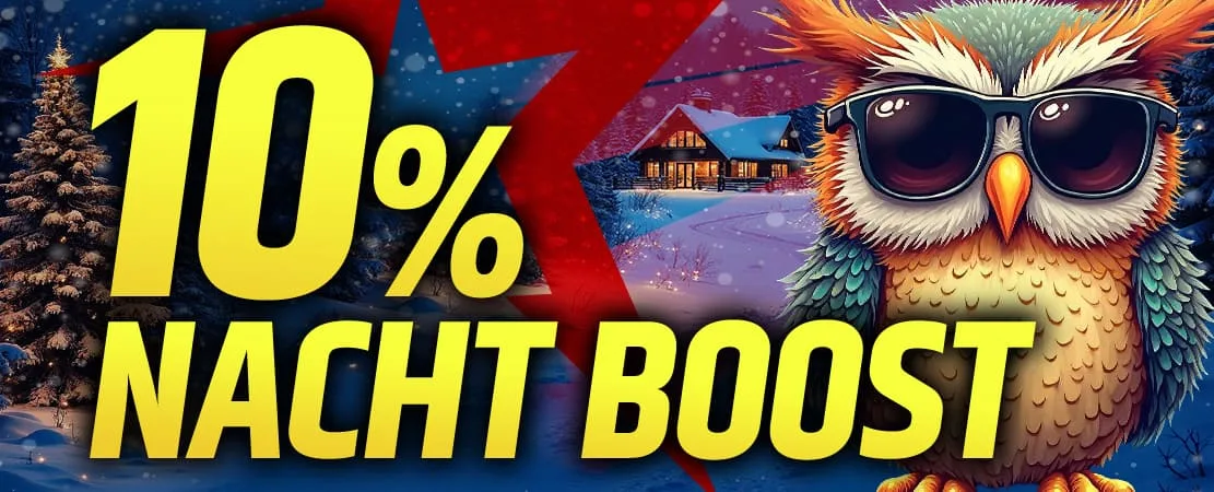 🦉 Kan je niet slapen? Verhoog je winst met de Night Boost!