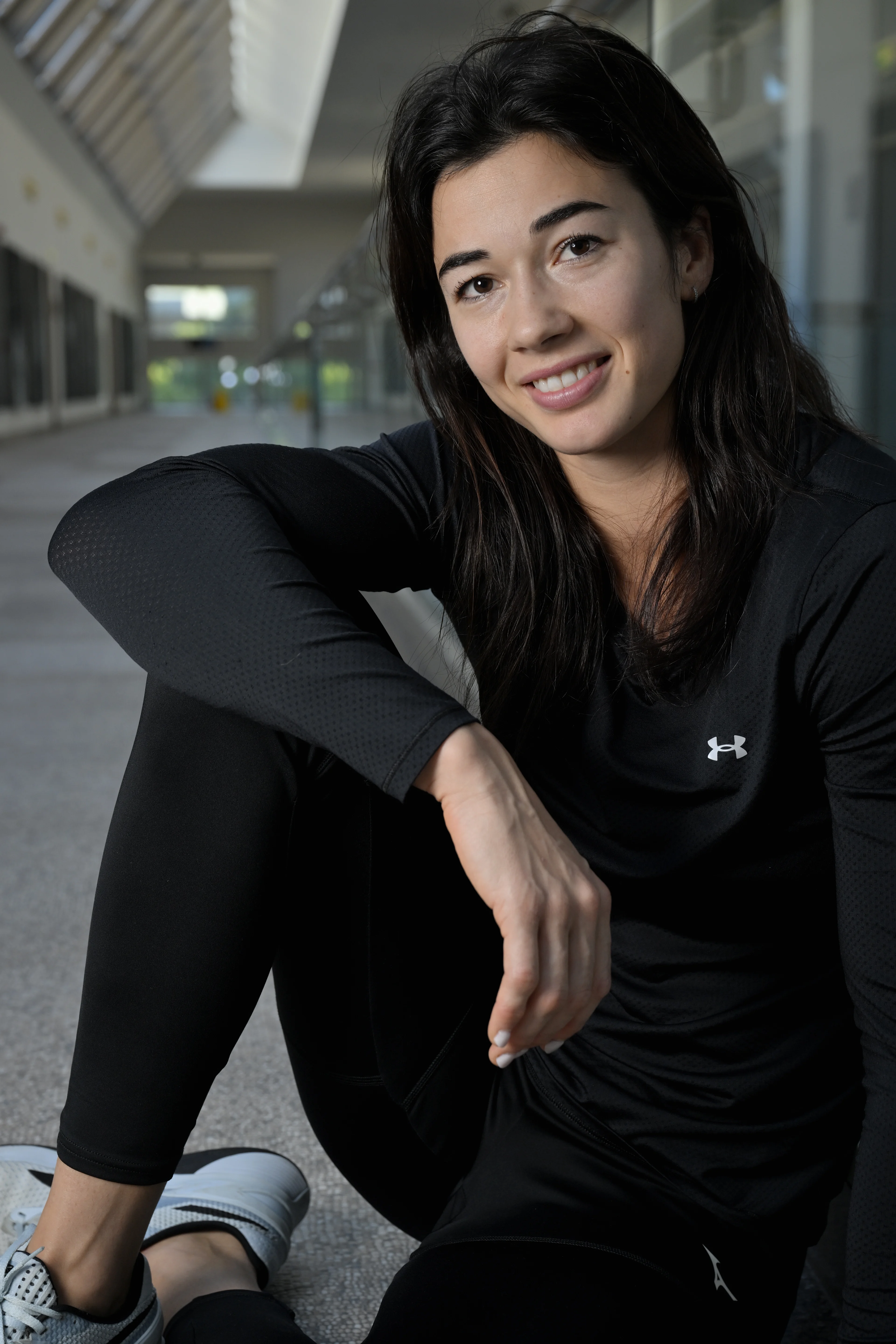 Belgian Judoka Gabriella Willems poses for the photographer at a training camp organized by the BOIC-COIB Belgian Olympic Committee in Belek, Turkey, Tuesday 19 November 2024. The camp takes place from 11 to 25 November. BELGA PHOTO ERIC LALMAND