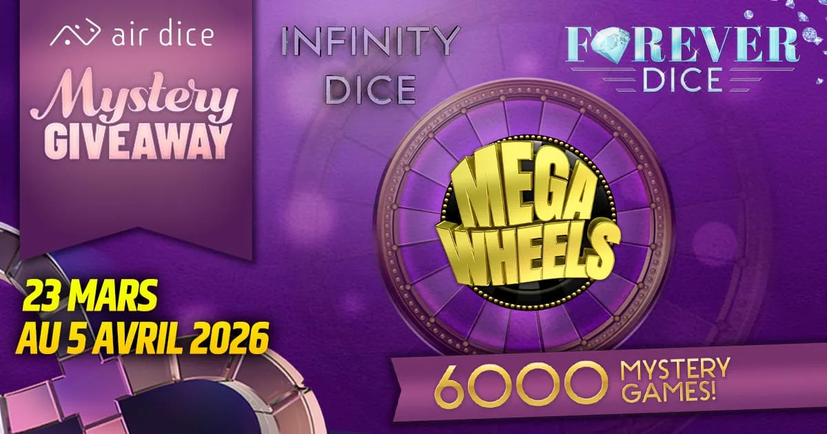 Air Dice 6000 Mystery Giveaway sur Hotwin!