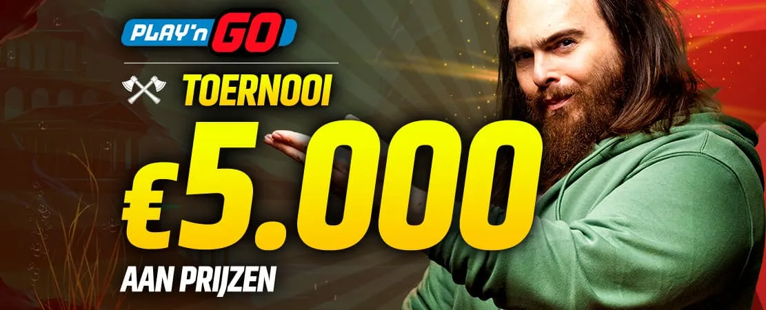 €5.000 Play 'N Go Toernooi 🍒