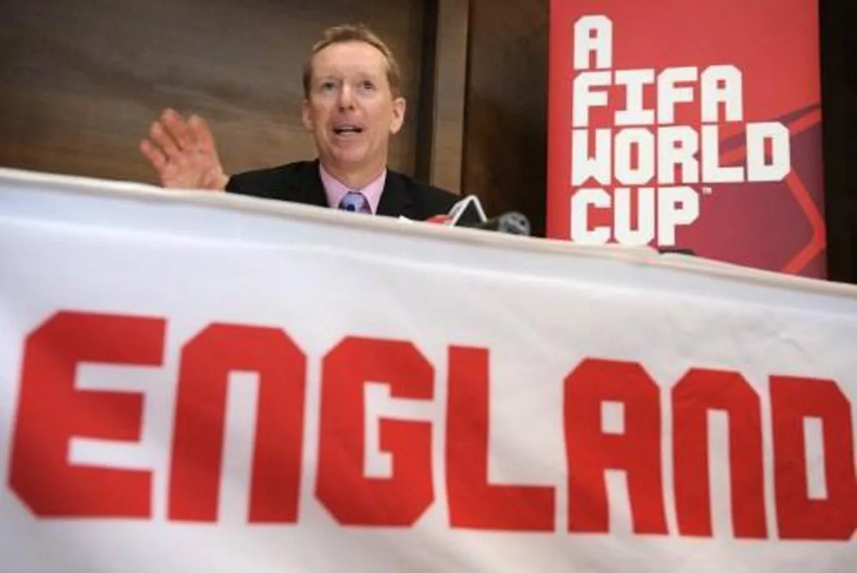 England 2018 Chief Executive Andy Anson gestures during a press conference on November 29, 2010 in Zurich ahead of the England's 2018 World Cup bid to world football's ruling body FIFA. England, Russia and joint bids by Spain-Portugal and Netherlands-Belgium are in the running to host the 2018 World Cup. FIFA will vote on the hosts on December 2, 2010.    AFP PHOTO / FABRICE COFFRINI