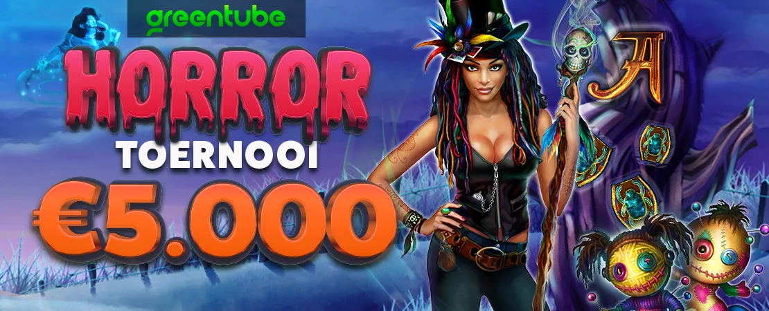 🦴 Een thriller van €5.000! Maak je klaar voor het Horror Multiplier Toernooi