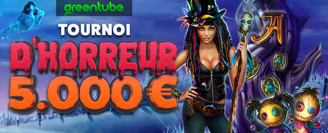 🦴 Un thriller à 5.000€ ! Préparez-vous pour le Tournoi Multiplicateur d'Horreur