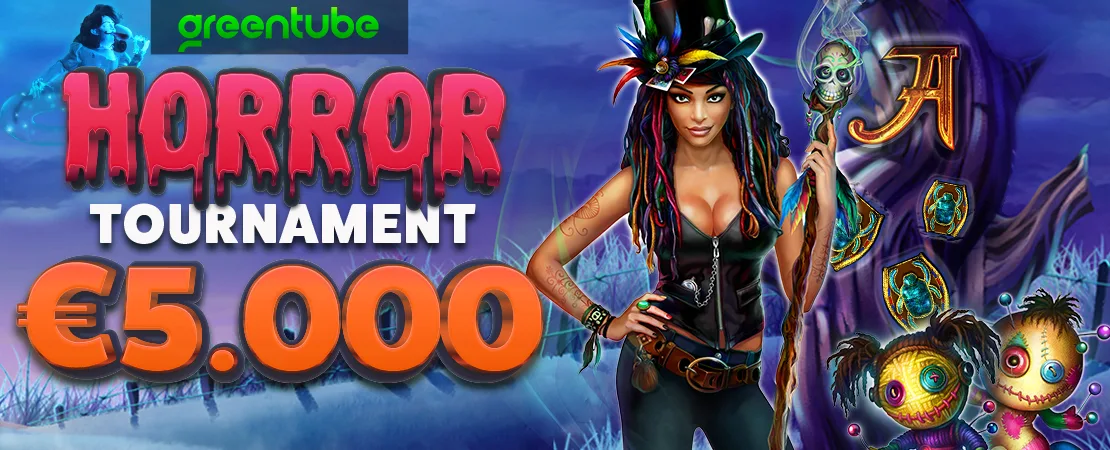 🦴 A thriller of €5.000! Get ready for the Horror Multiplier Tournament