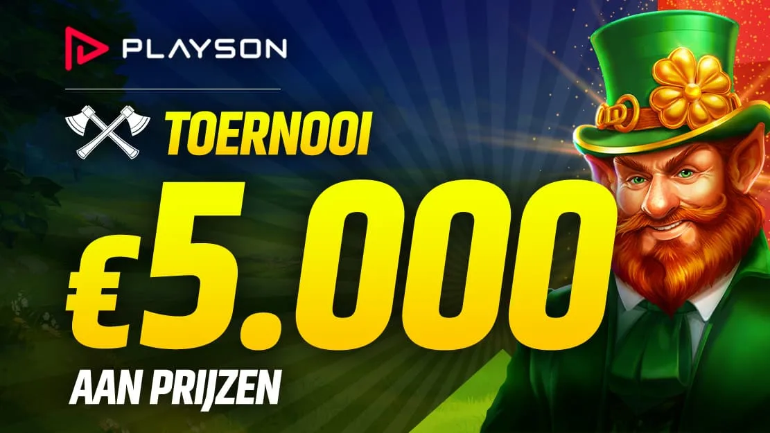 €5.000 Playson Toernooi 🎭