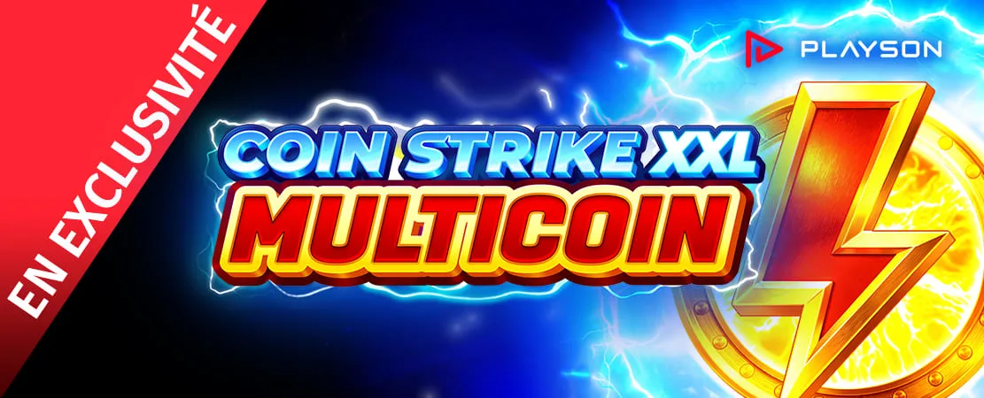 🪙 Coin Strike XXL: Multicoin de Playson – Uniquement chez Starcasino !