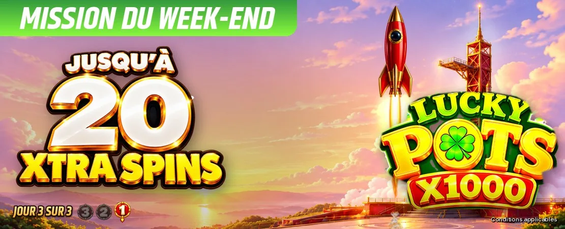 ⭐ Mission du Week-end : 3 jours, 3 prix, 1 prix final