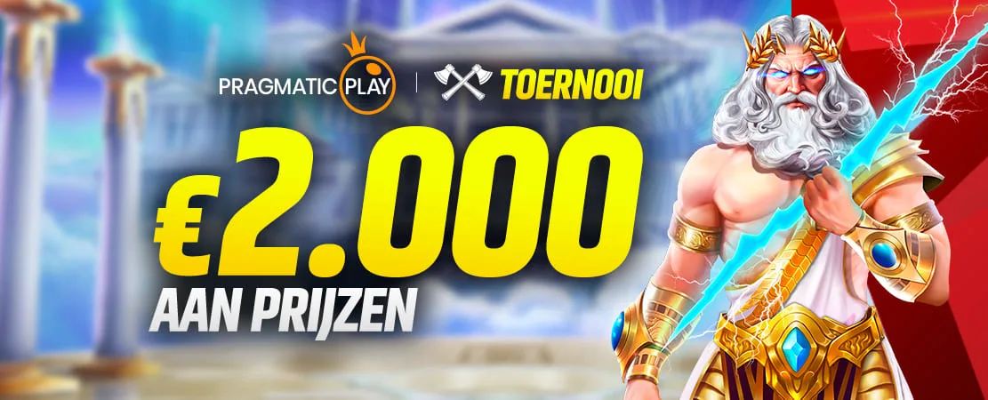 🏆 Pragmatic Play €2.000 Toernooi