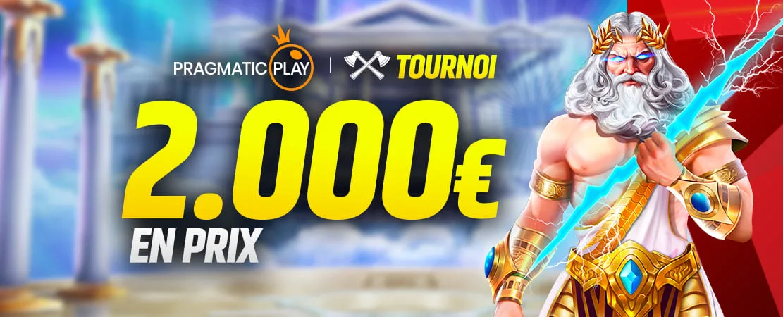 🏆 Tournoi 2.000 € Pragmatic Play