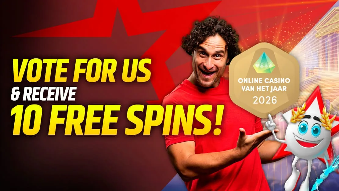 📩 Vote for Starcasino and receive 10 Free Spins! 🎁