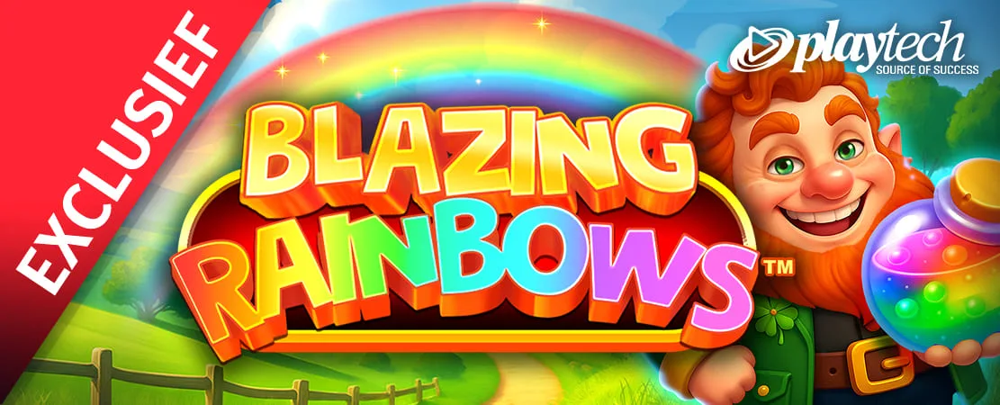 🌈 Blazing Rainbows van Playtech – Exclusief bij Starcasino!
