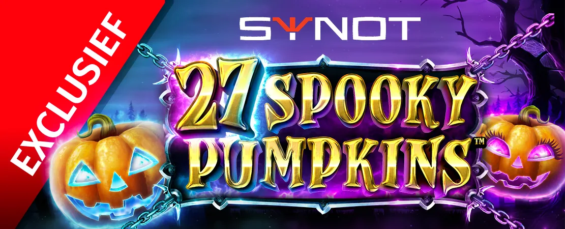 🎃 Exclusief bij Starcasino! 27 Spooky Pumpkins van Synot 🎃