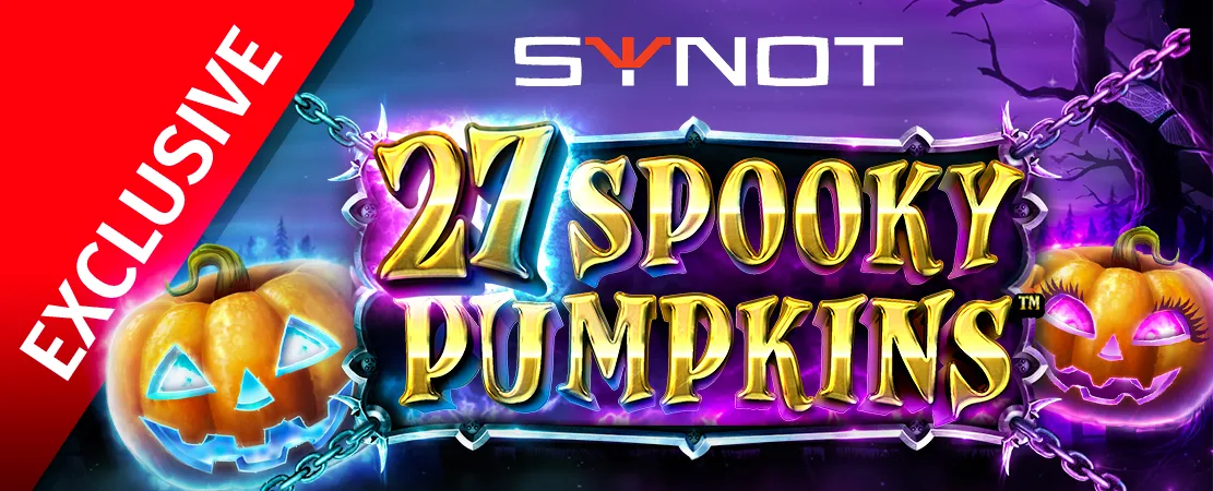 🎃 Exclusively at Starcasino! 27 Spooky Pumpkins by Synot 🎃