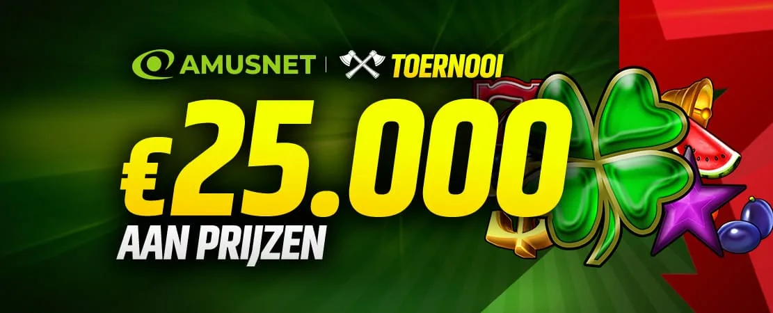 🍀 Amusnet €25.000 Toernooi