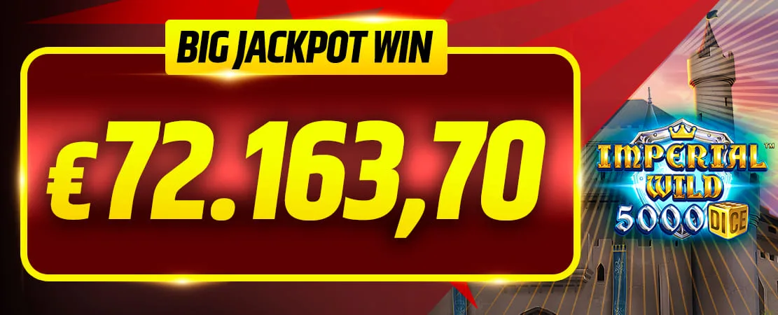 🤑 Jackpot: €72,163.70! 🤑