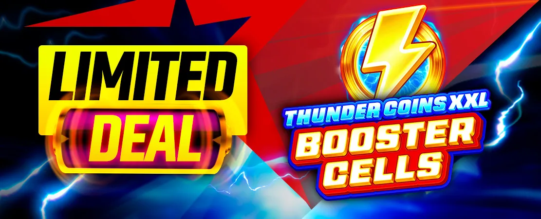 ⚡ New Limited Deal | Thunder Coins XXL: Booster Cells