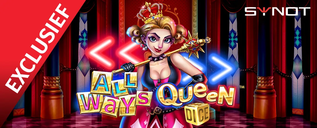🎲 Exclusief bij Starcasinodice! All Ways Queen Dice van Synot 🎲
