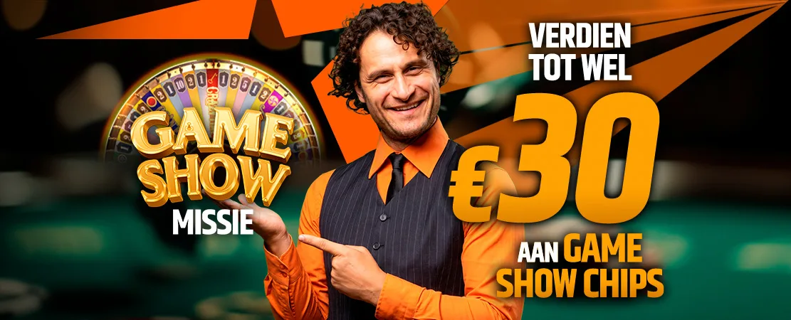 🎤 Game Show Weekend: speel mee & win tot €30 aan Free Chips!