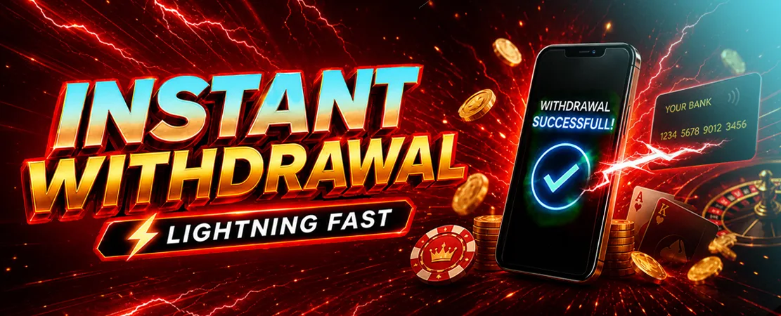 ⚡ Instant Withdrawals