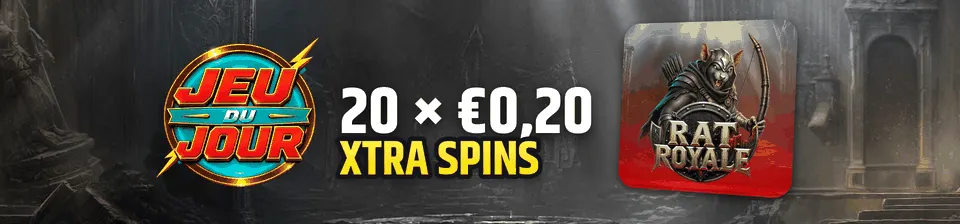 🎯 Découvrez notre Jeu du Jour : Rat Royale ! Complétez une seule mission pour débloquer votre prix.