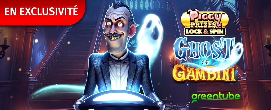 👻 Piggy Prizes™ – Ghost of Gambini™ Buy Bonus de Greentube