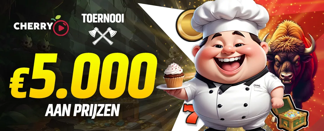€5.000 Cherry Play Toernooi 🍒 