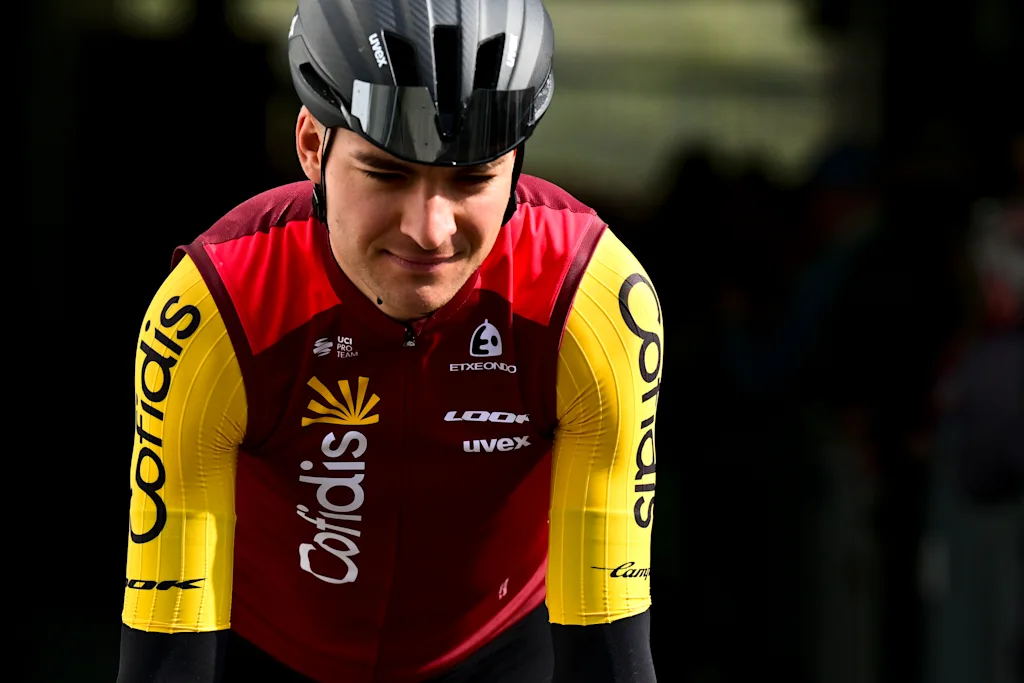 French Alexis Renard of Cofidis pictured ahead of the 'Bredene Koksijde Classic' one day cycling race, 203,4 km from Bredene to Koksijde, on Friday 20 March 2026. BELGA PHOTO DIRK WAEM