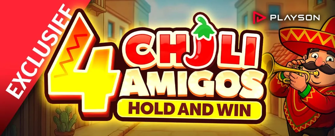 🌶️ 4 Chili Amigos: Hold and Win 🌶️