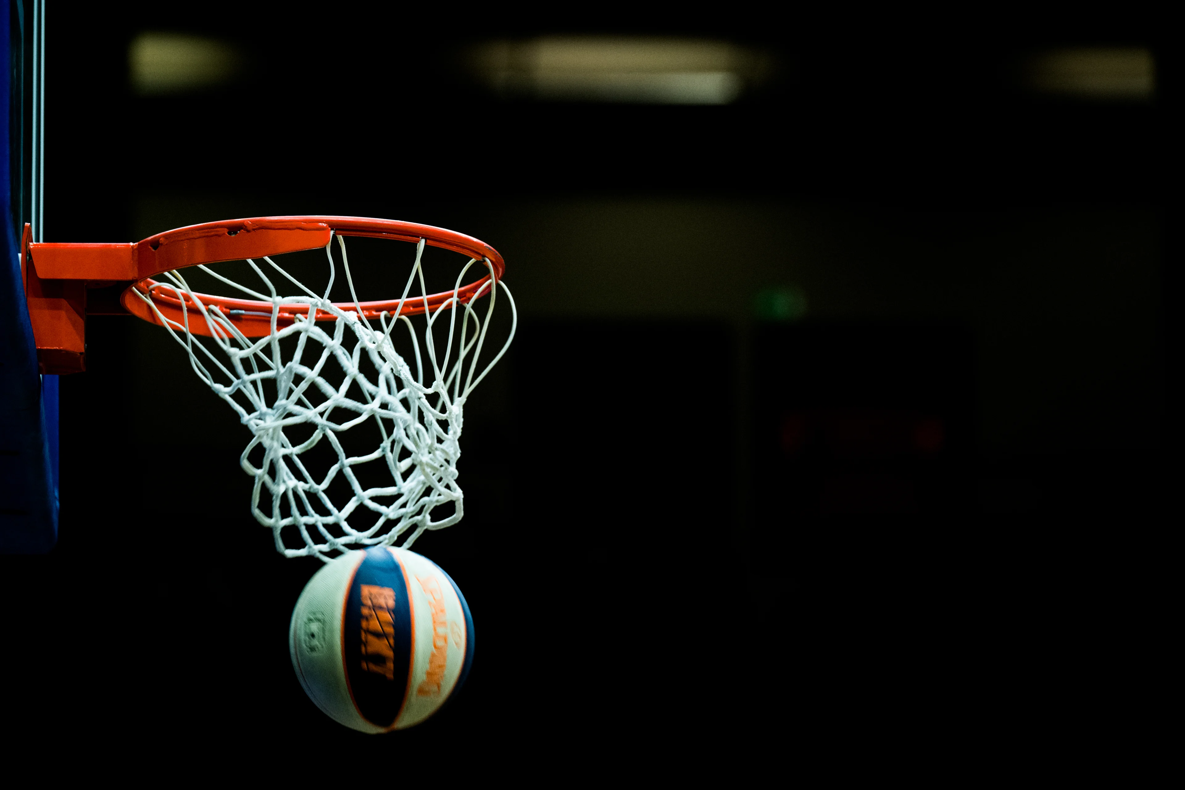 Illustration picture shows a basketball during a basketball match between Leuven Bears and the Antwerp Giants, Friday 22 December 2023 in Hasselt, on day 13 of the National Round Belgium in the 'BNXT League' Belgian first division basket championships. BELGA PHOTO JASPER JACOBS