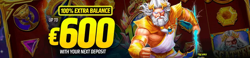 Saldo Extra Diario: 100% hasta 600€ - Promo Page