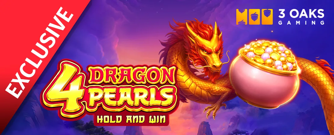 🐉 4 Dragon Pearls by 3 Oaks | Exclusively at Starcasino