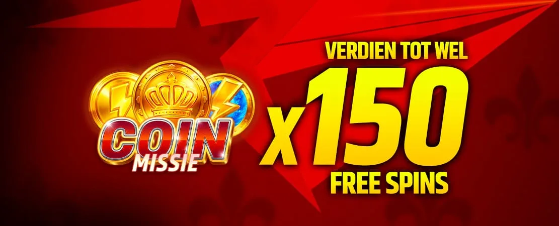 🪙 Coin Missie: verzamel dit weekend 150 Free Spins!
