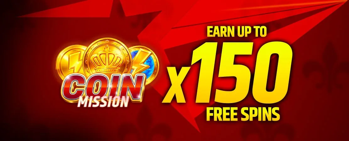 🪙 Coin Mission: Collect 150 Free Spins This Weekend!