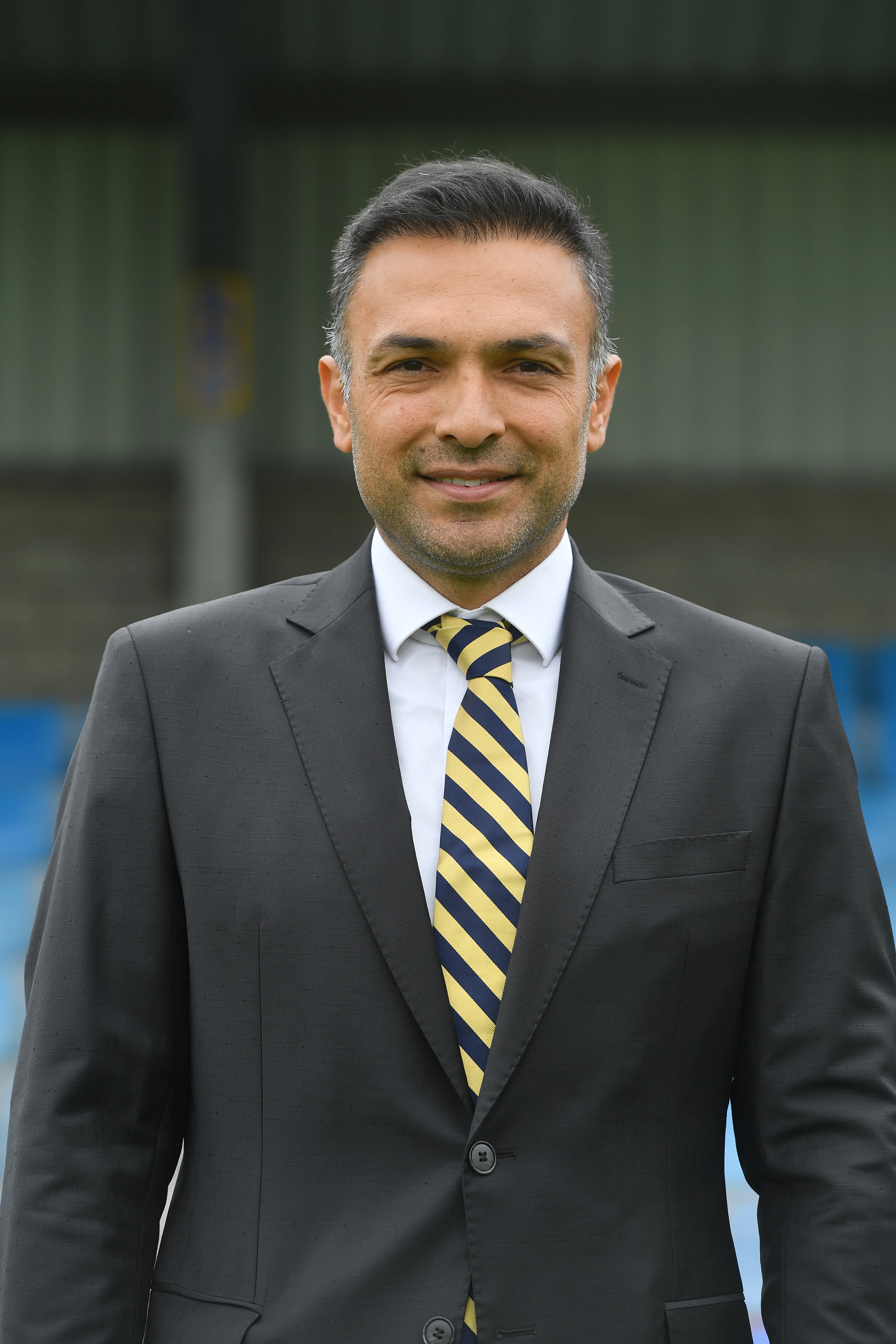 Westerlo's vice-chairman Hasan Cetinkaya poses for photographer at the 2019-2020 photoshoot of KVC Westerlo, before the 2019-2020 season of the 'Proximus League' 1B division of the Belgian soccer championship, Tuesday 16 July 2019 in Westerlo. BELGA PHOTO JOHN THYS