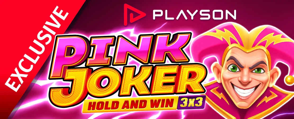 🃏 Exclusively at Starcasino! Pink Joker: Hold and Win by Playson 🃏