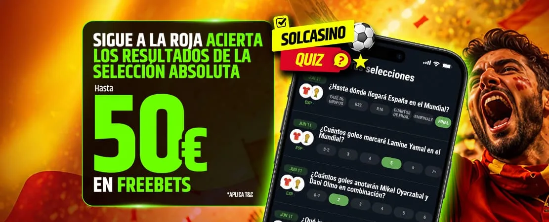 Quiz - Up to 50€ Freebet
