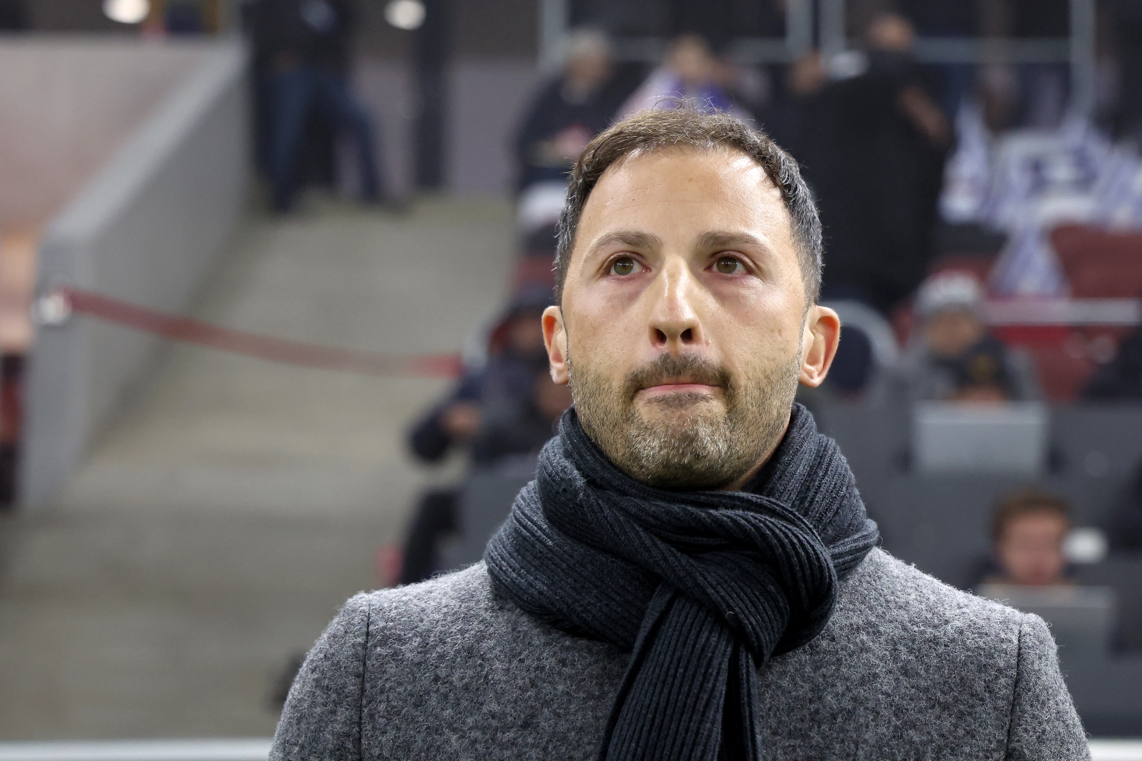 Belgium Head Coach Domenico Tedesco UEFA Nations League League phase Matchday 6 match between Israel and Belgium at Bozsnik Arena in Budapest, Hungary on November 17, 2024. Photo: Matija Habljak/PIXSELL BELGIUM ONLY