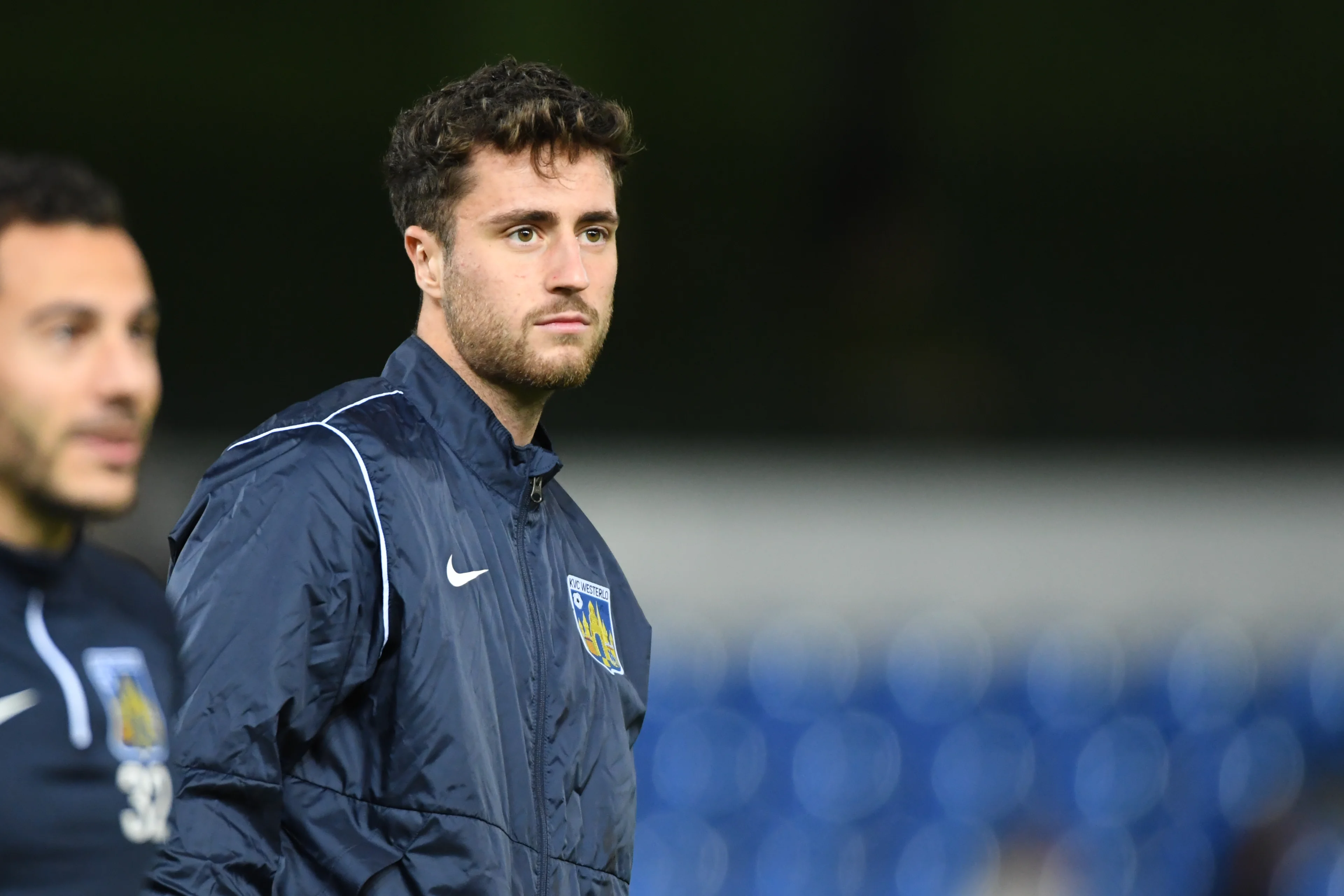 Westerlo's Kyan Vaesen pictured during a Croky Cup 1/16 final game between SK Beveren and KVC Westerlo, in Beveren-Waas, Wednesday 01 November 2023. BELGA PHOTO JILL DELSAUX