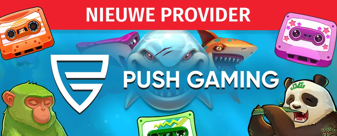 🎋 Welkom aan onze nieuwe provider: Push Gaming