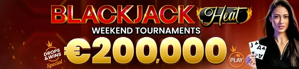 🔥 Join the Blackjack Heat Promo every weekend in July and win a share of €200,000!