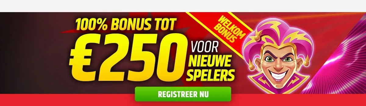 Homepage Banner - Welkomstbonus Casino