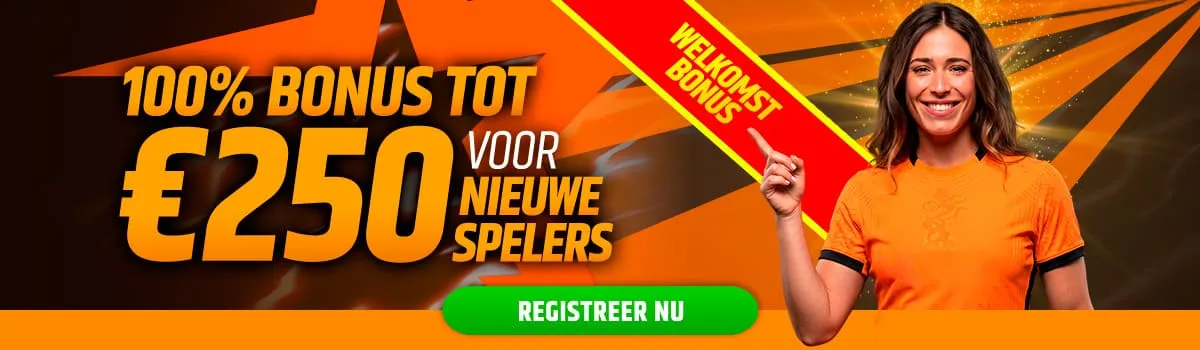 Homepage Banner - Welkomstbonus Casino